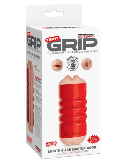 Pipedream Extreme Tight Grip Mouth and Ass Masturbator PDRD282-15