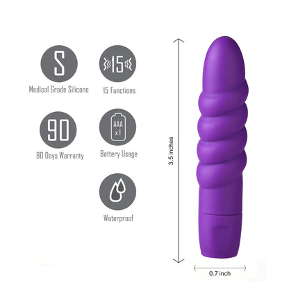 Sugr Twissty Mini Bullet - Purple MT322-L4