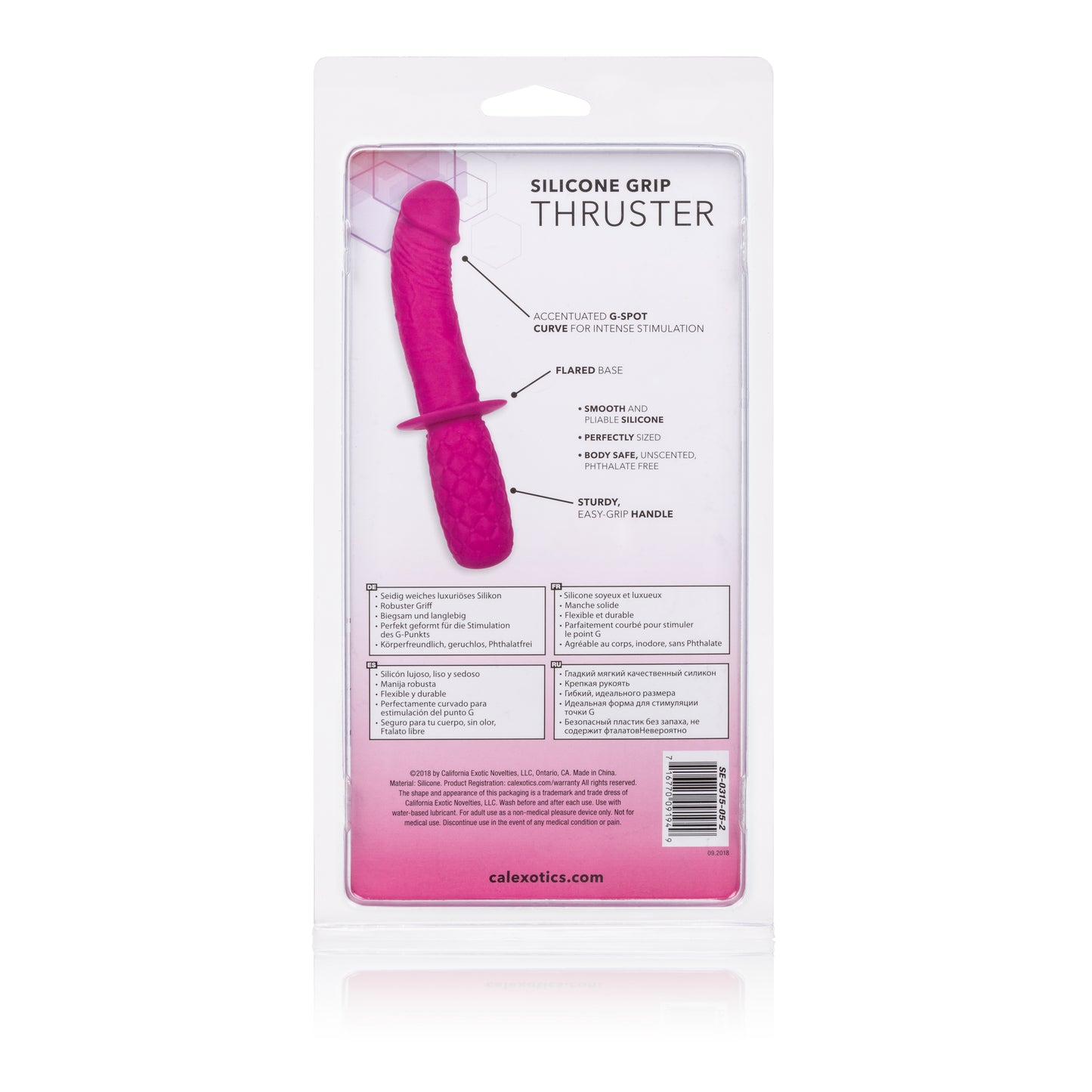 Silicone Grip Thruster - Pink SE0315052