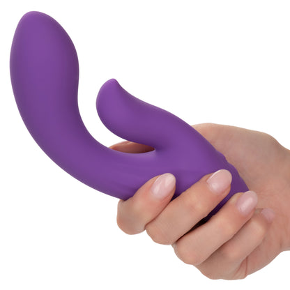 Stella Liquid Silicone Dual Pleaser - Purple SE4368353