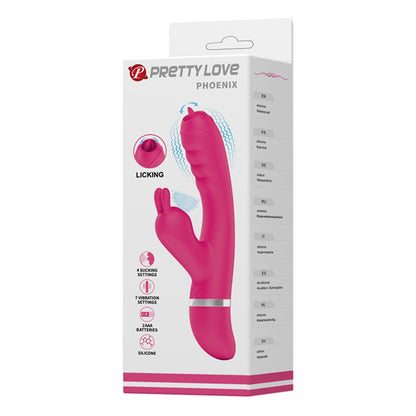 Pretty Love Phoenix Licking Rabbit - Pink BI-014854