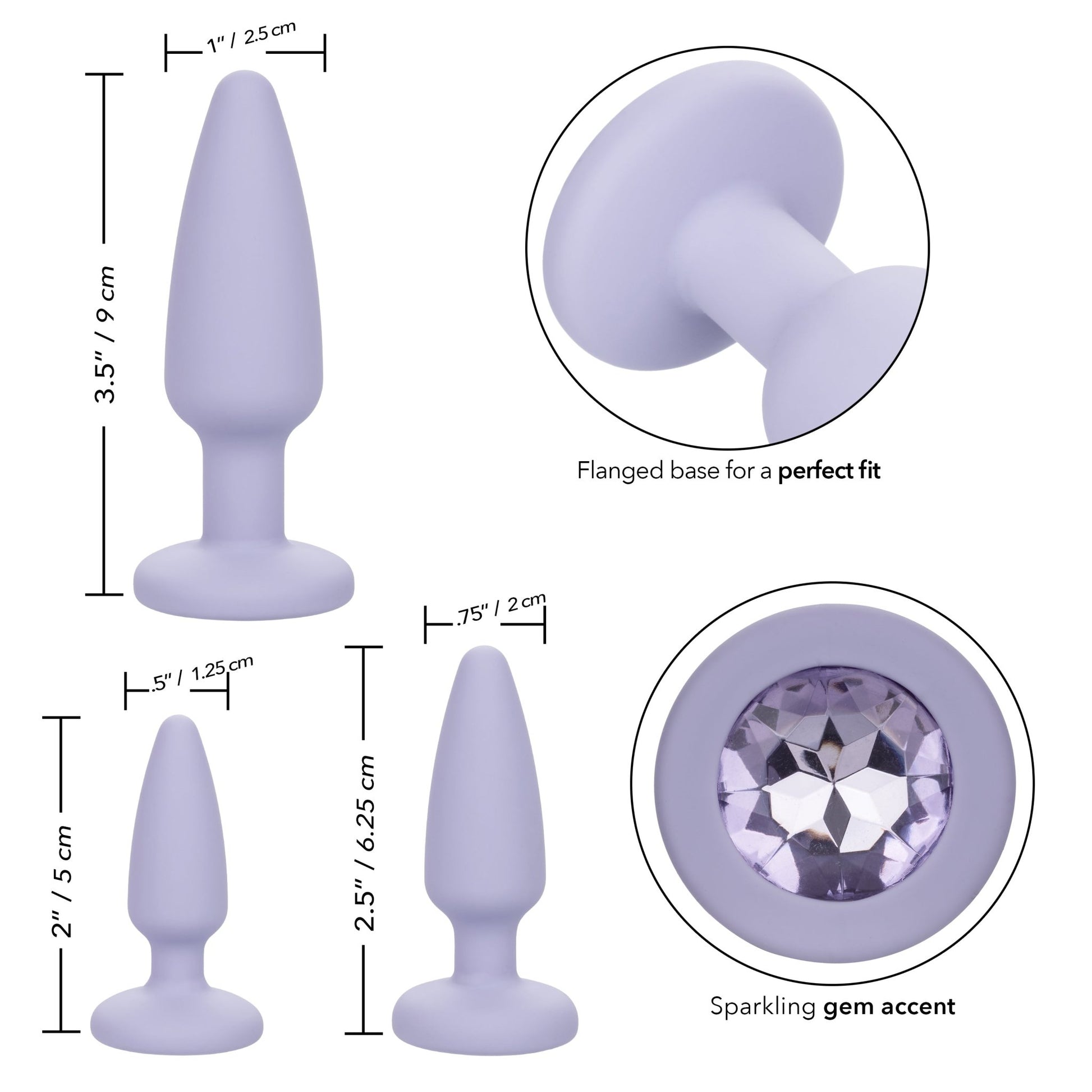 First Time Crystal Booty Kit - Purple SE0004402