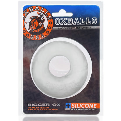 Bigger Ox Cockring - Clear Ice OX-3058-CLIC