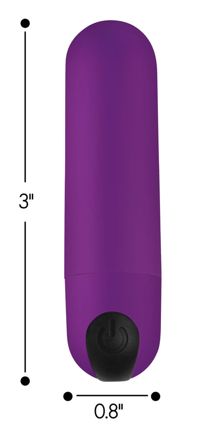 Bang Vibrating Bullet With Remote Control - Purple BNG-AG366-PUR