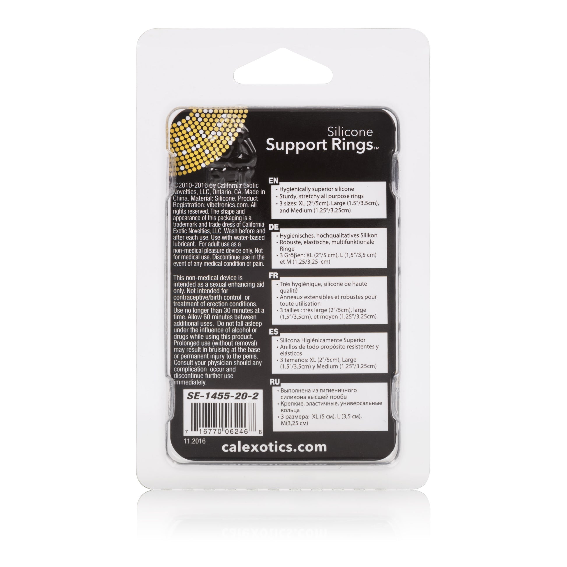 Silicone Support Rings - Clear SE1455202