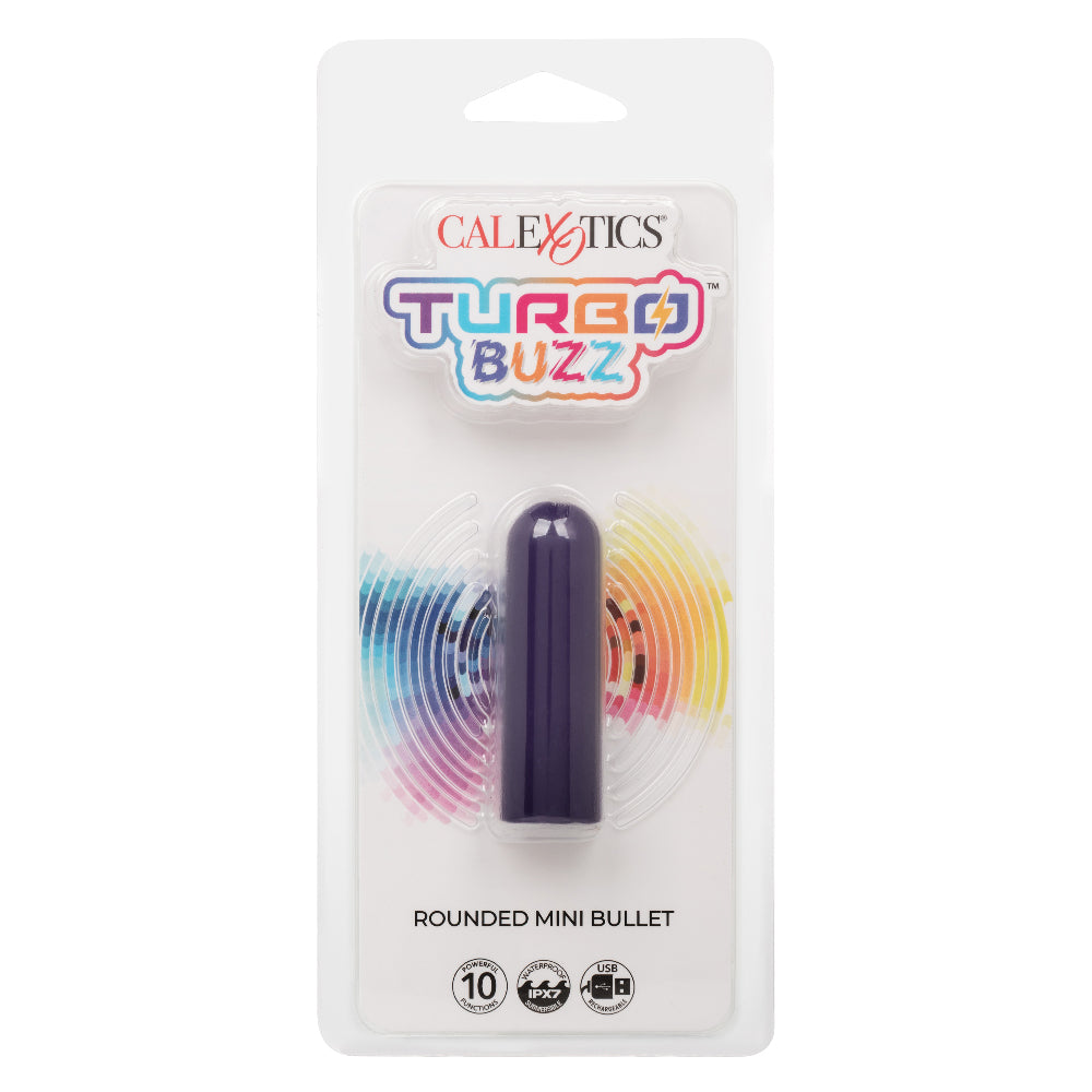 Turbo Buzz Rounded Mini Bullet - Purple SE0061422