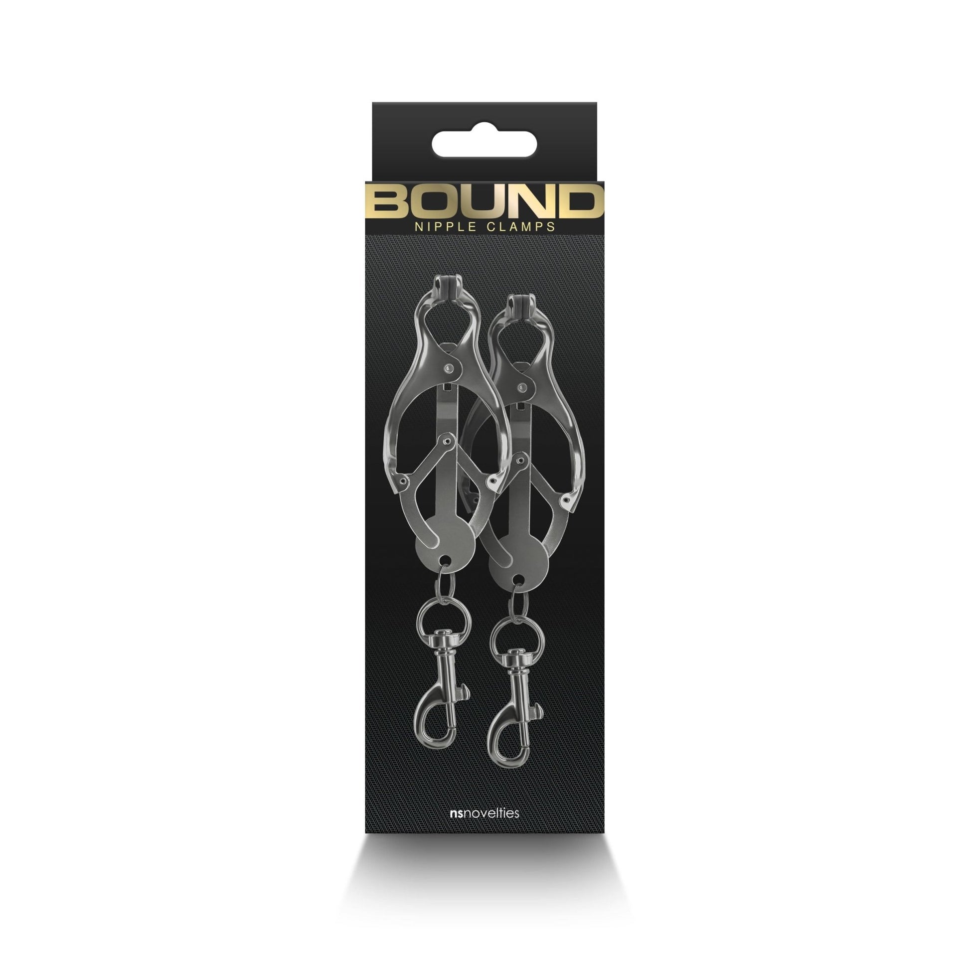 Bound - Nipple Clamps - C3 - Gunmetal NSN-1303-31