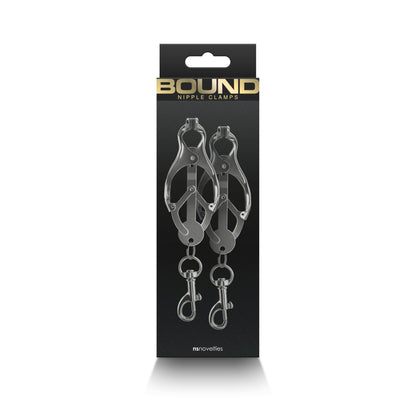 Bound - Nipple Clamps - C3 - Gunmetal NSN-1303-31