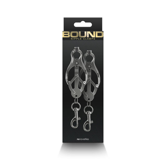 Bound - Nipple Clamps - C3 - Gunmetal NSN-1303-31