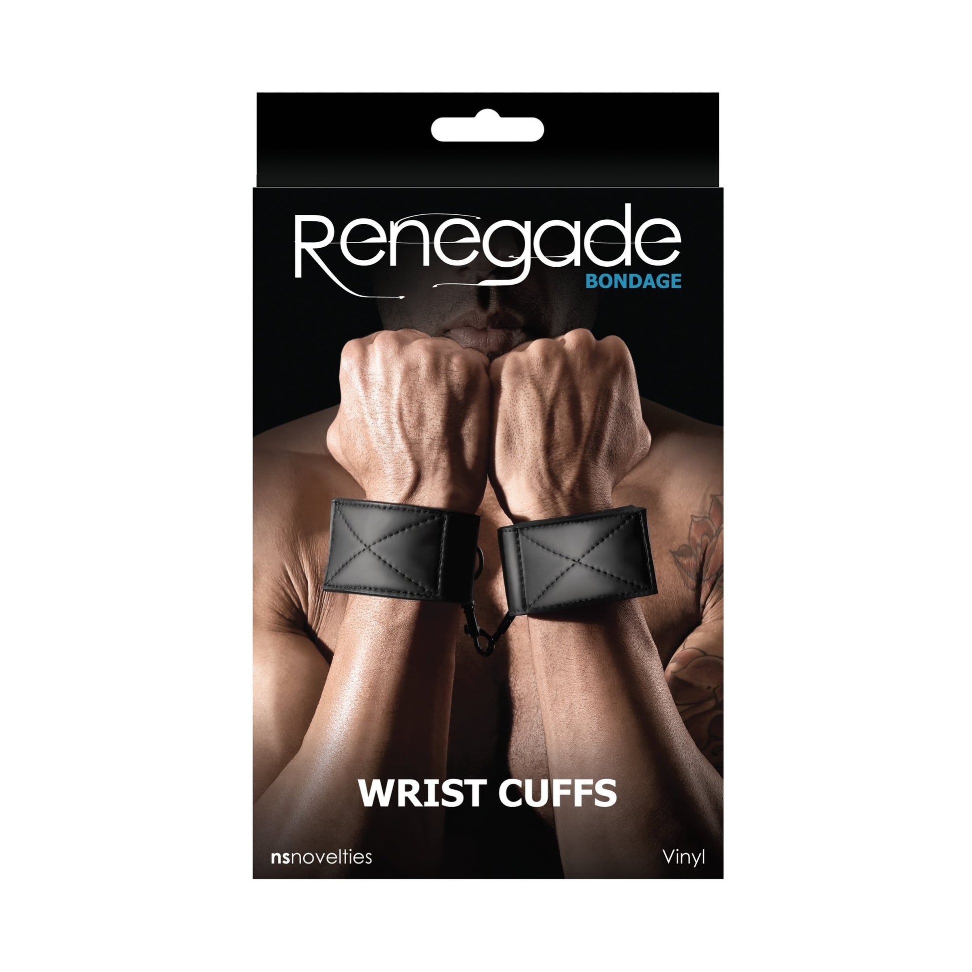 Renegade Bondage Wrist Cuff - Black NSN1193-13