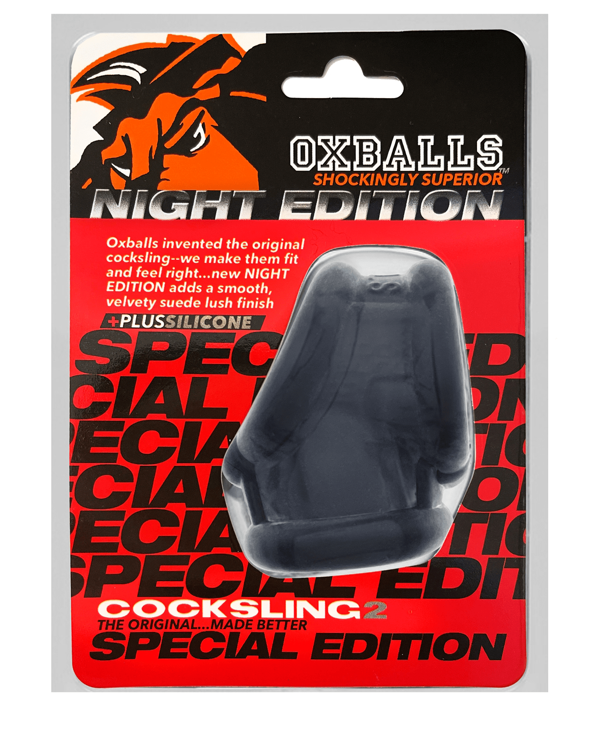 Cocksling-2 - Night Black OX-1013-NGT