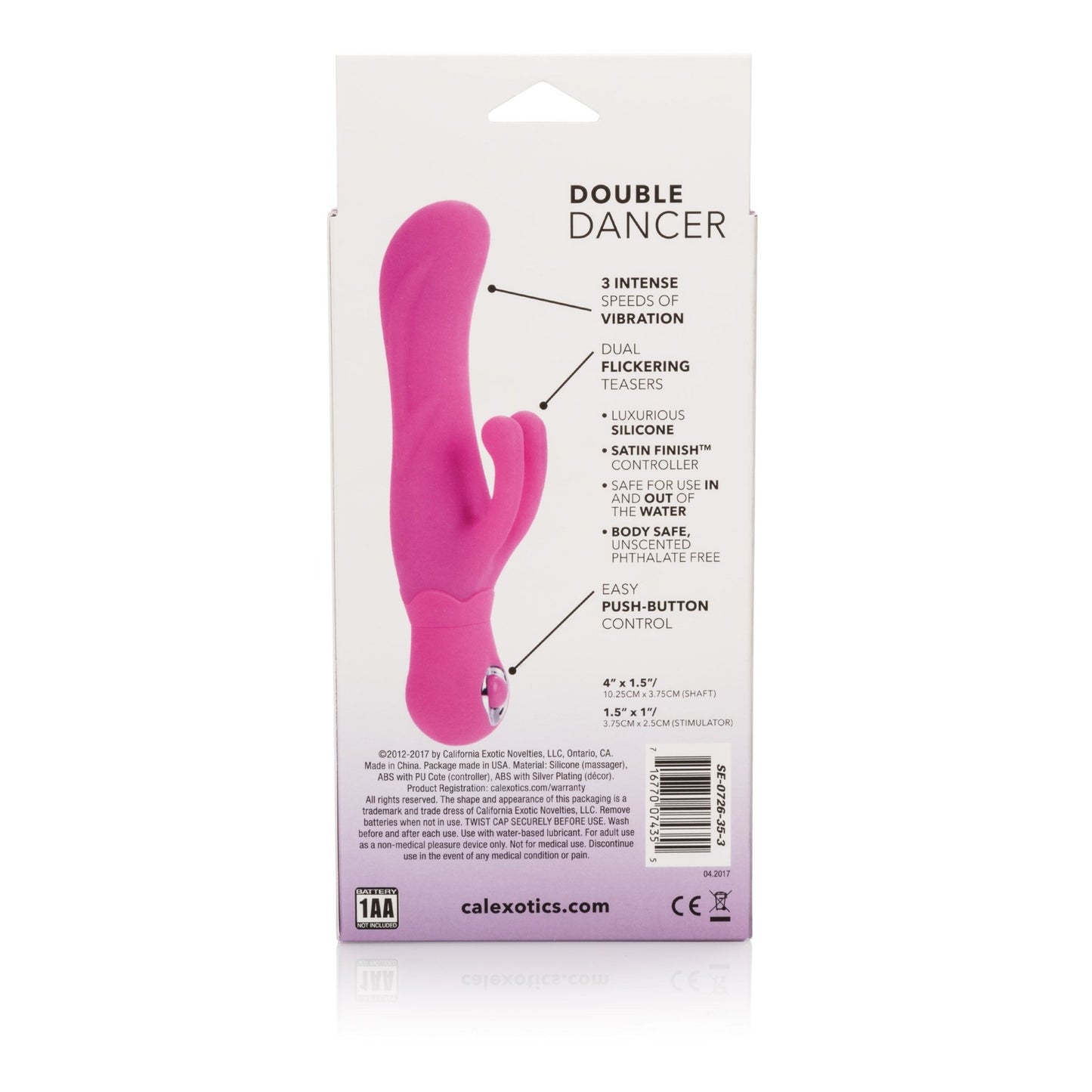 Posh Silicone Double Dancer - Pink SE0726353