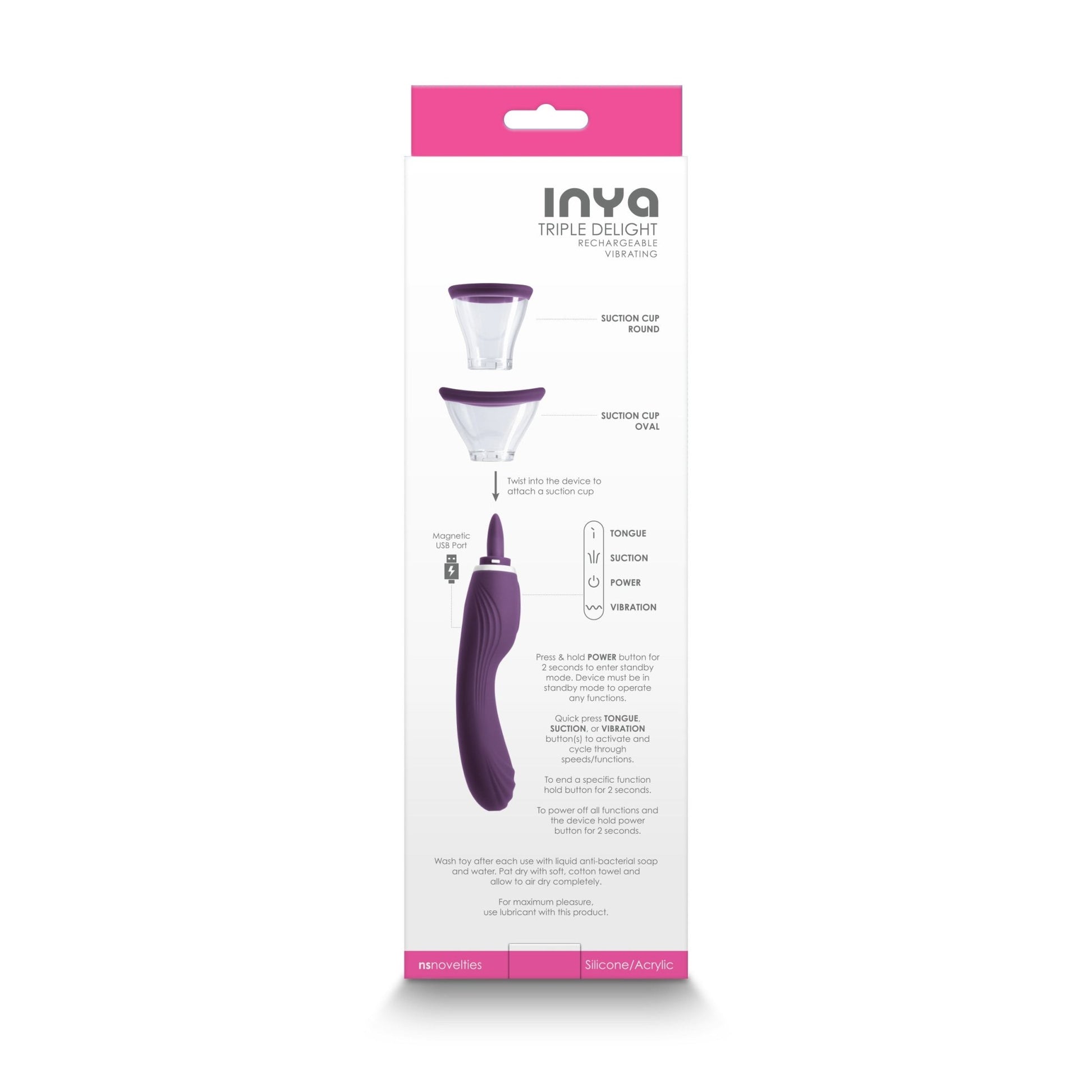 Inya - Triple Delight - Purple NSN-0552-25