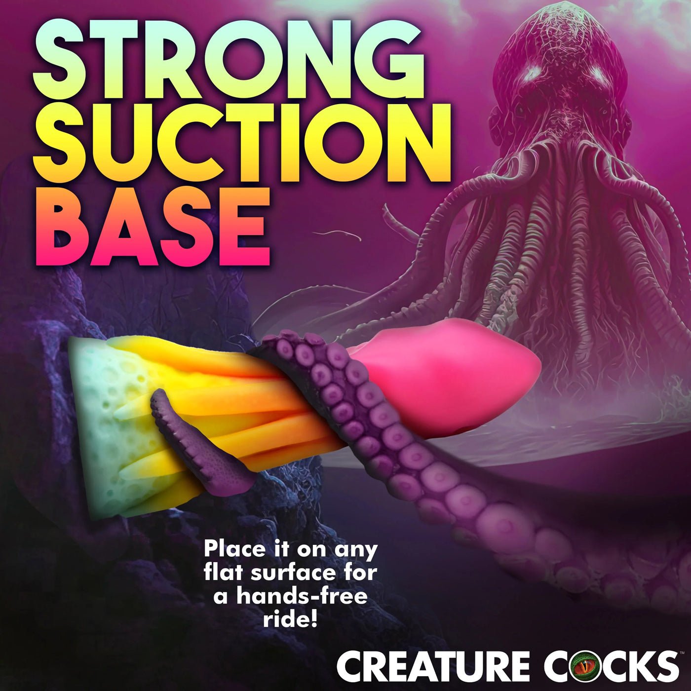 King Kraken Silicone Dildo CC-AH285