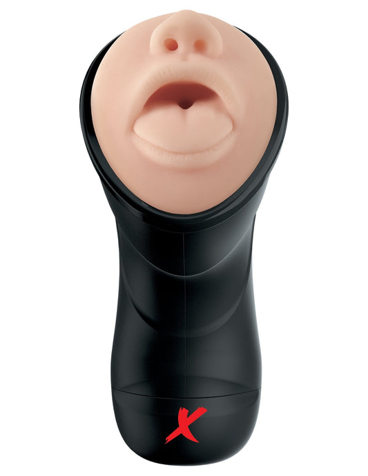 Pdx Elite Deep Throat Vibrating Stroker PDRD507