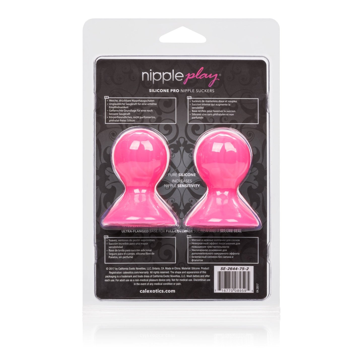 Nipple Play Silicone Pro Nipple Suckers - Pink SE2644752