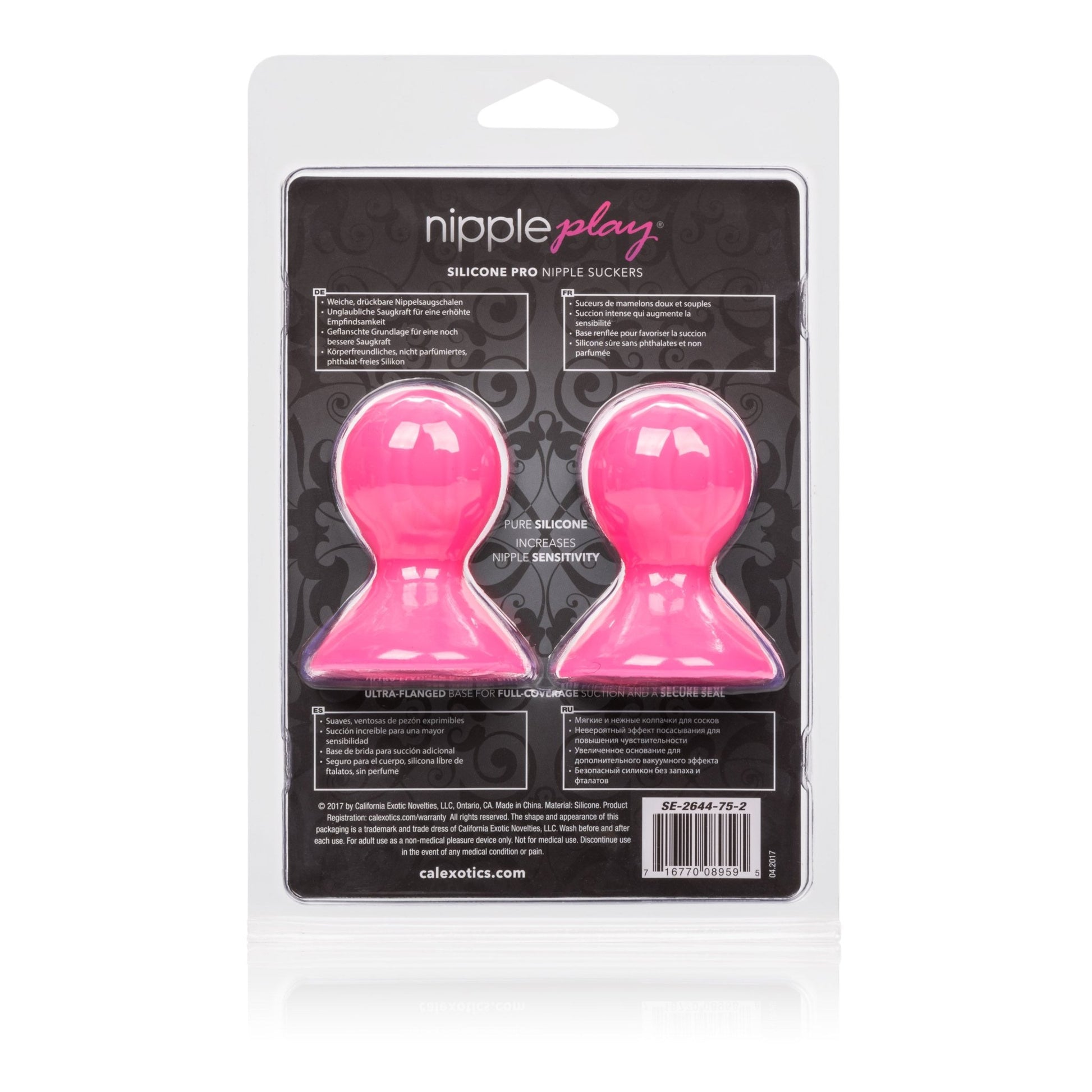 Nipple Play Silicone Pro Nipple Suckers - Pink SE2644752