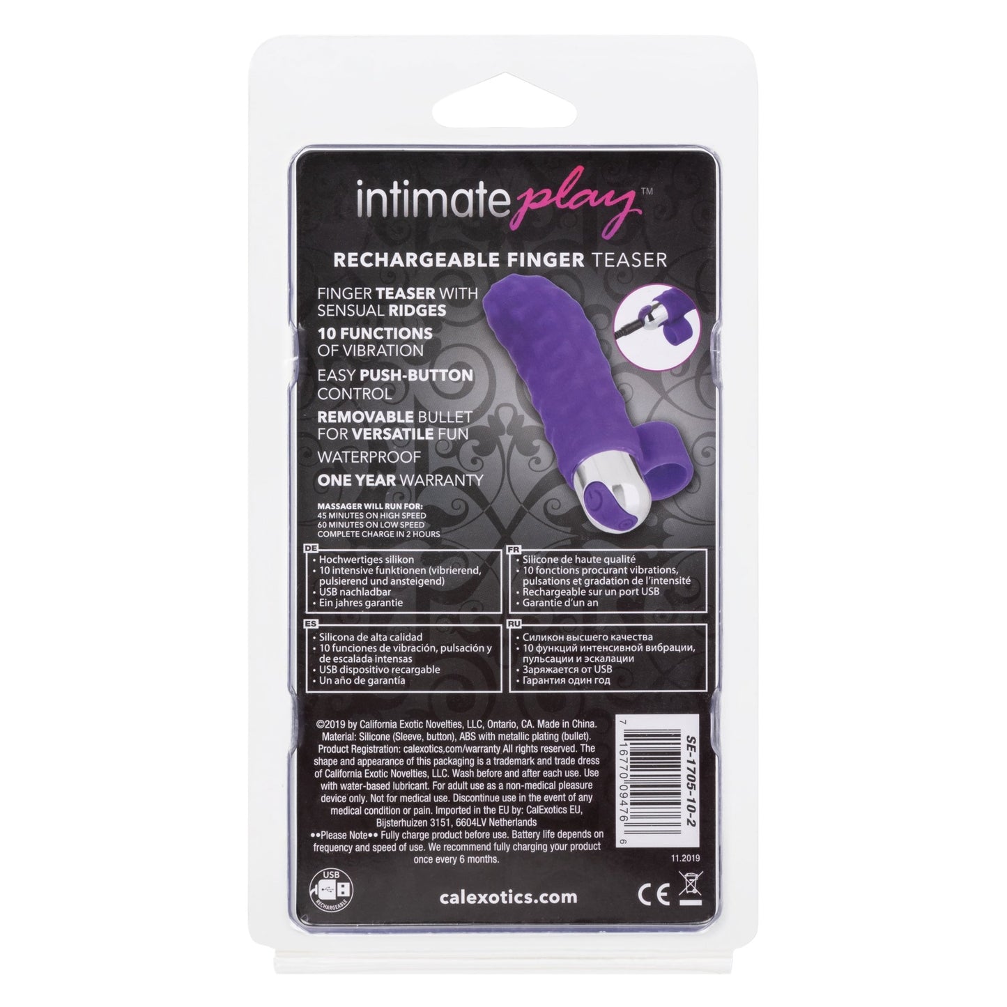 Intimate Play Rechargeable Finger Teaser SE1705102