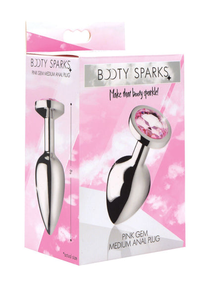 Pink Gem Anal Plug - Medium BTYS-AF631-MEDIUM