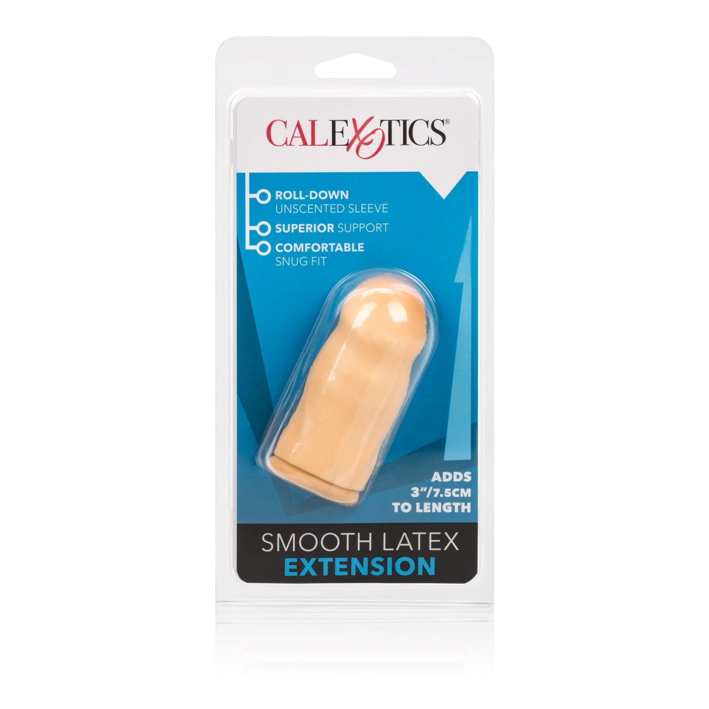 3 Inch Smooth Latex Extension - Ivory SE1606012