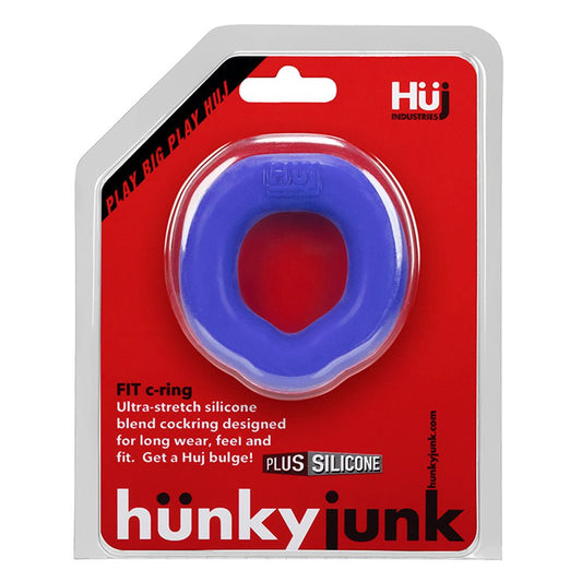 Hunkyjunk Fit Ergo C-Ring - Cobalt OX-HUJ-112-CBL