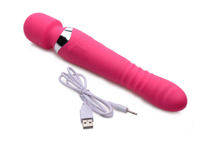 Ultra Thrusting and Vibrating Silicone Wand INM-AF472