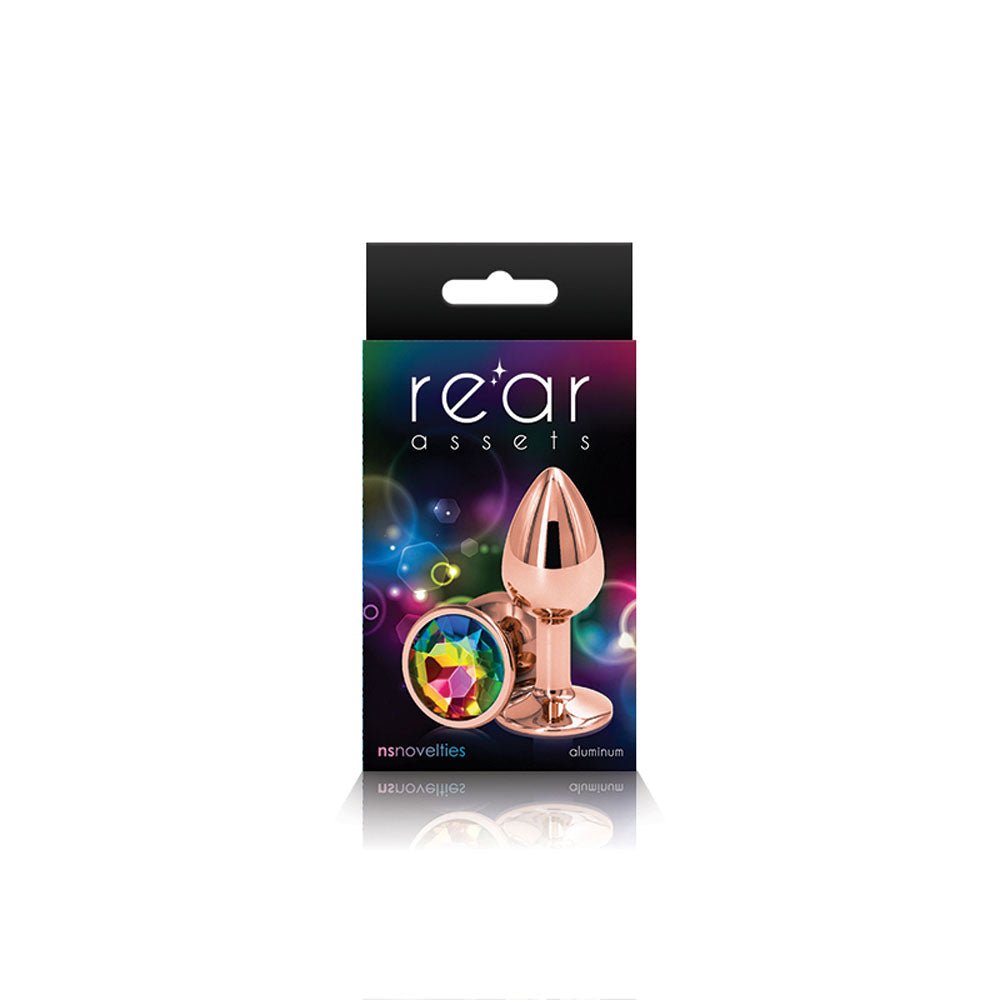 Rear Assets - Rose Gold - Small - Rainbow NSN0961-19