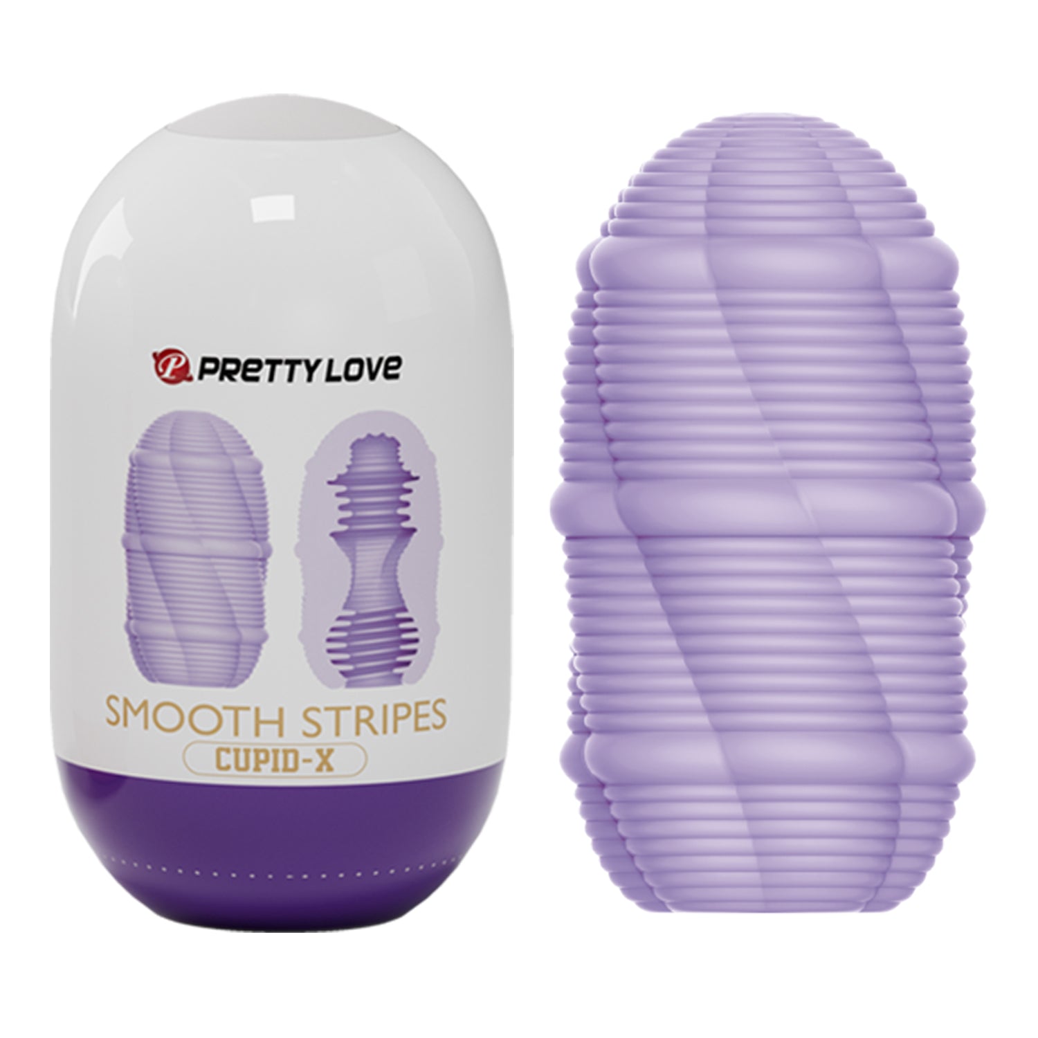 Pretty Love - Smooth Stripes Cupid-X - Purple BI-014931-3