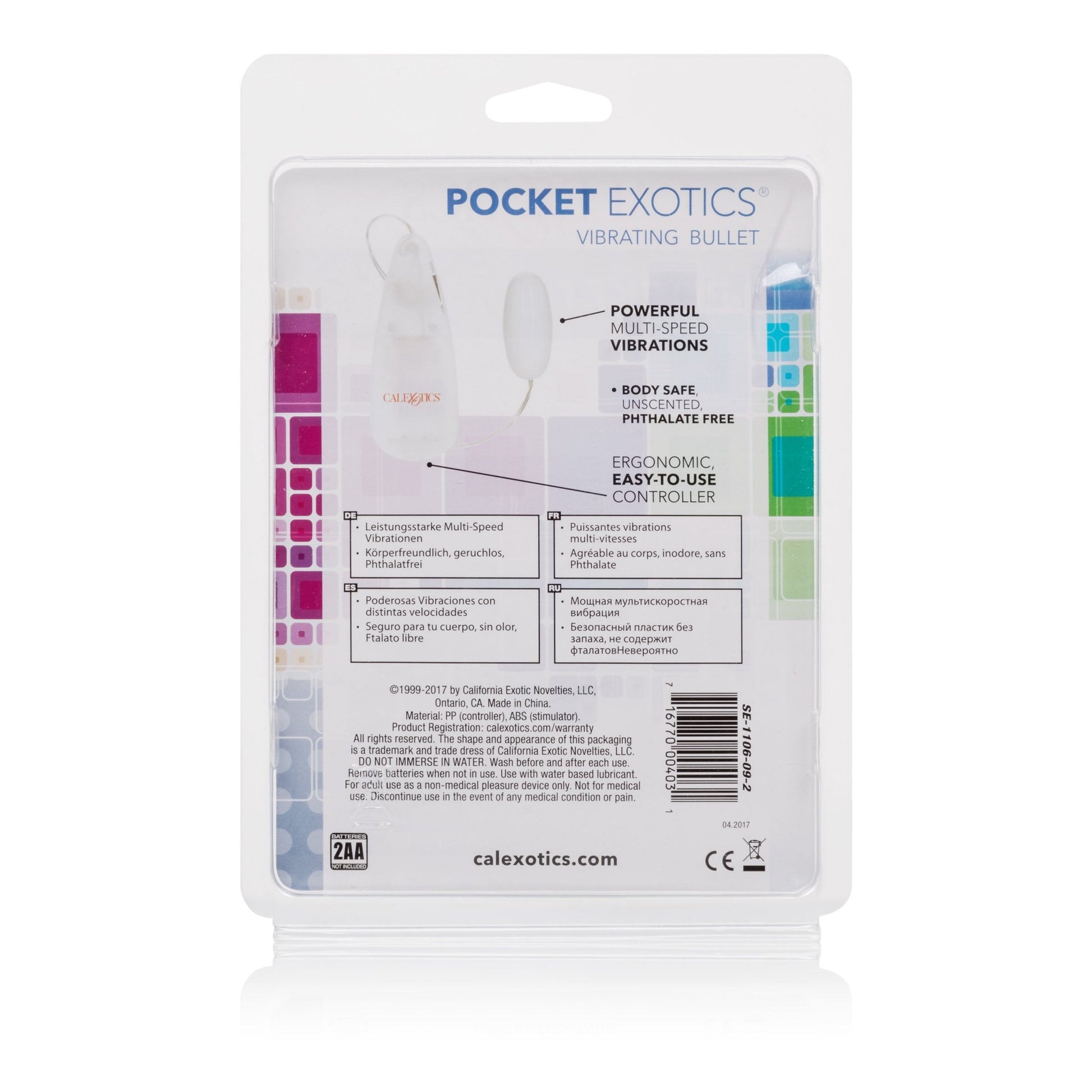 Pocket Exotics Vibrating Ivory Bullet SE1106092