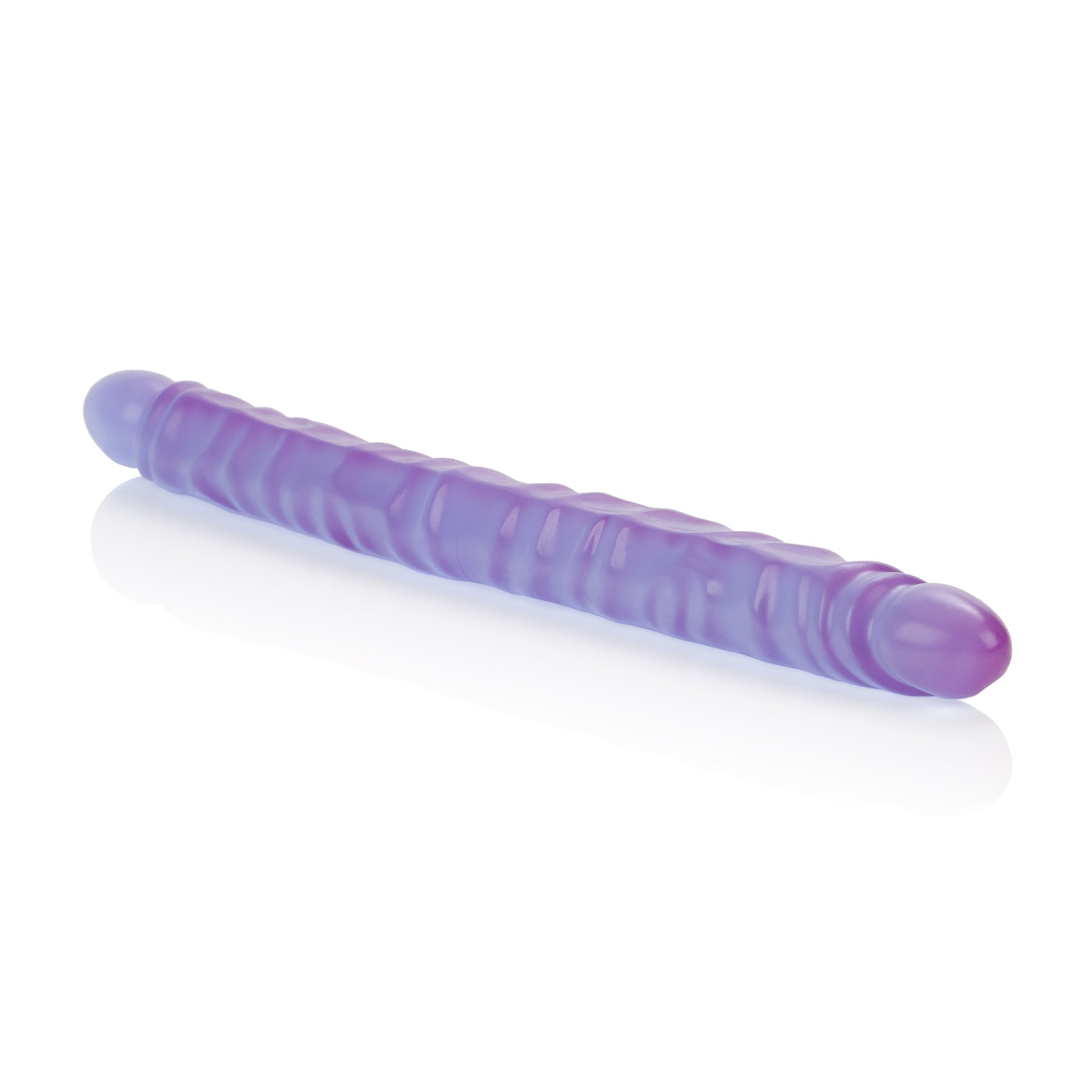 Slim Jim Duo 17 Inches Veined Super Slim Dong - Purple SE0280902