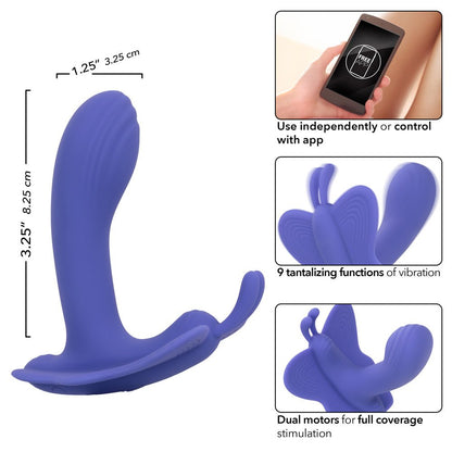 Calexotics Connect Venus Butterfly - Periwinkle SE0001123