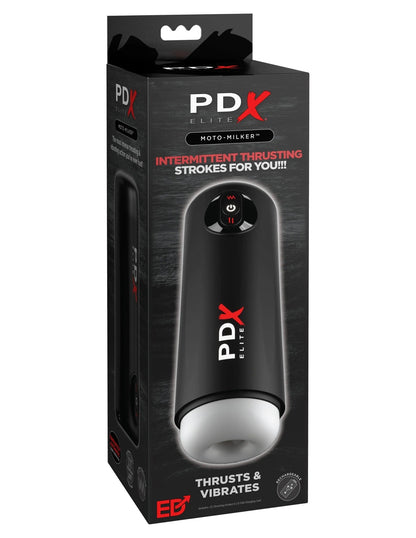 Pdx Elite Moto Milker - Black PDRD546