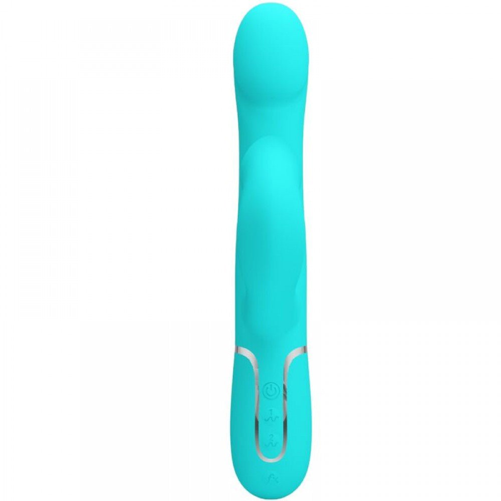 Falin Rabbit Vibrator Pearls - Turquoise BW-500012-1