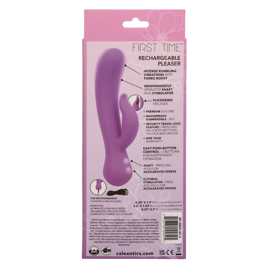 First Time Rechargeable Pleaser - Purple SE0003353