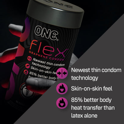 One Flex 10 Count Condoms PM1131010