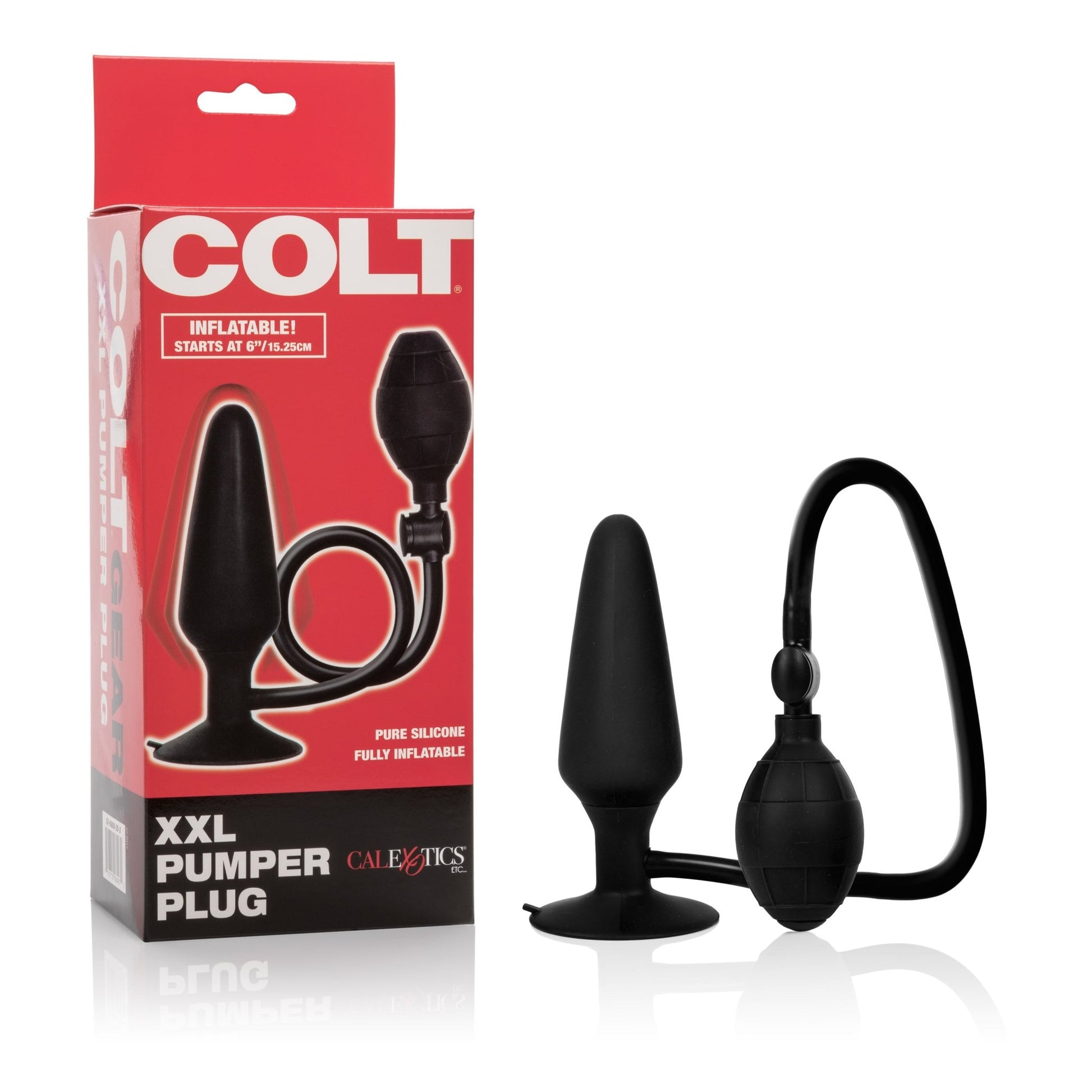 Colt XXL Pumper Plug - Black SE6868253