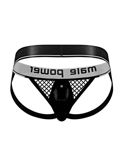 Cock Pit Net Cock Ring Jock - S/ M - Black MP-346260BKSM