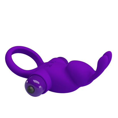 Pretty Love Vibrant Penis Ring I - Purple BI-210204-1