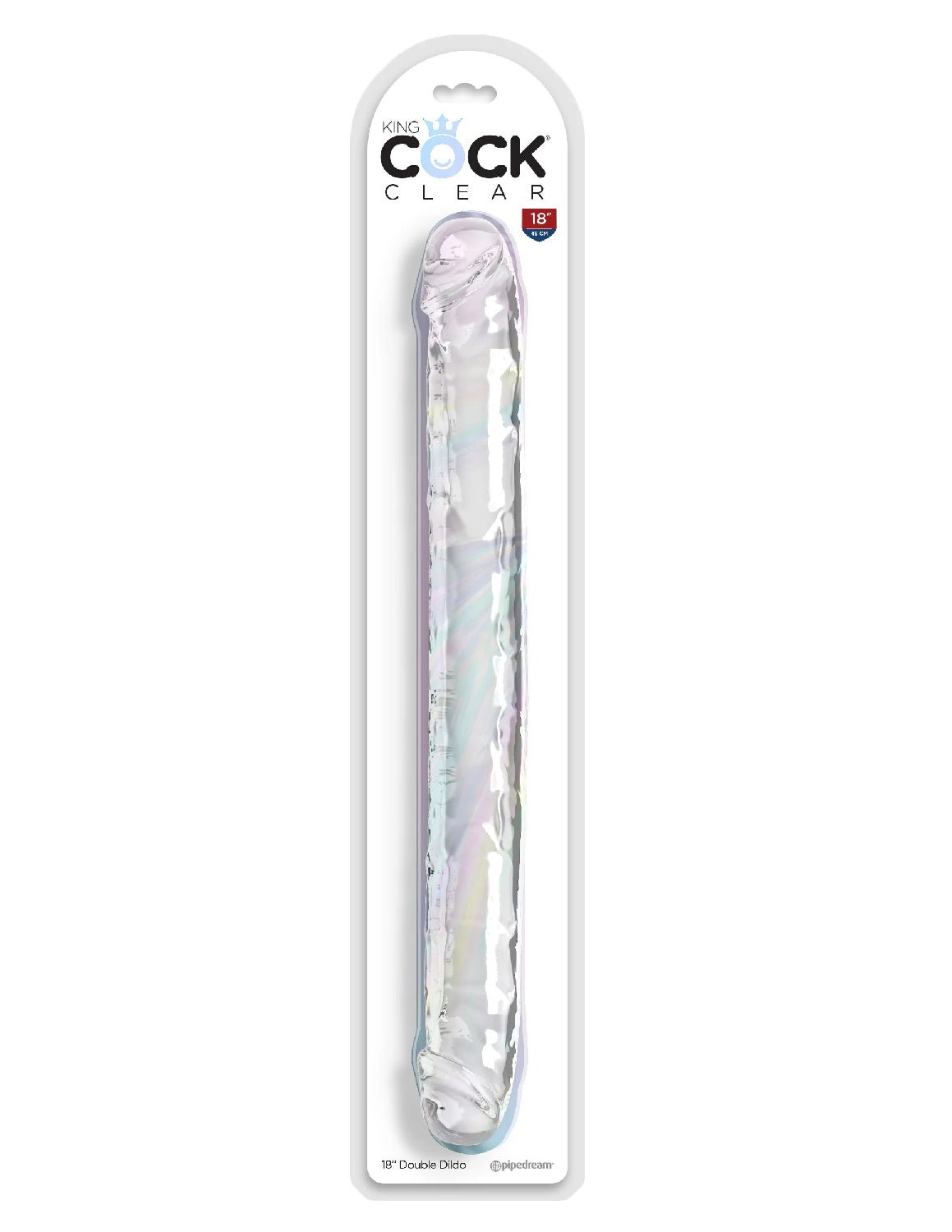 18 Inch Double Dildo - Clear PD5788-20