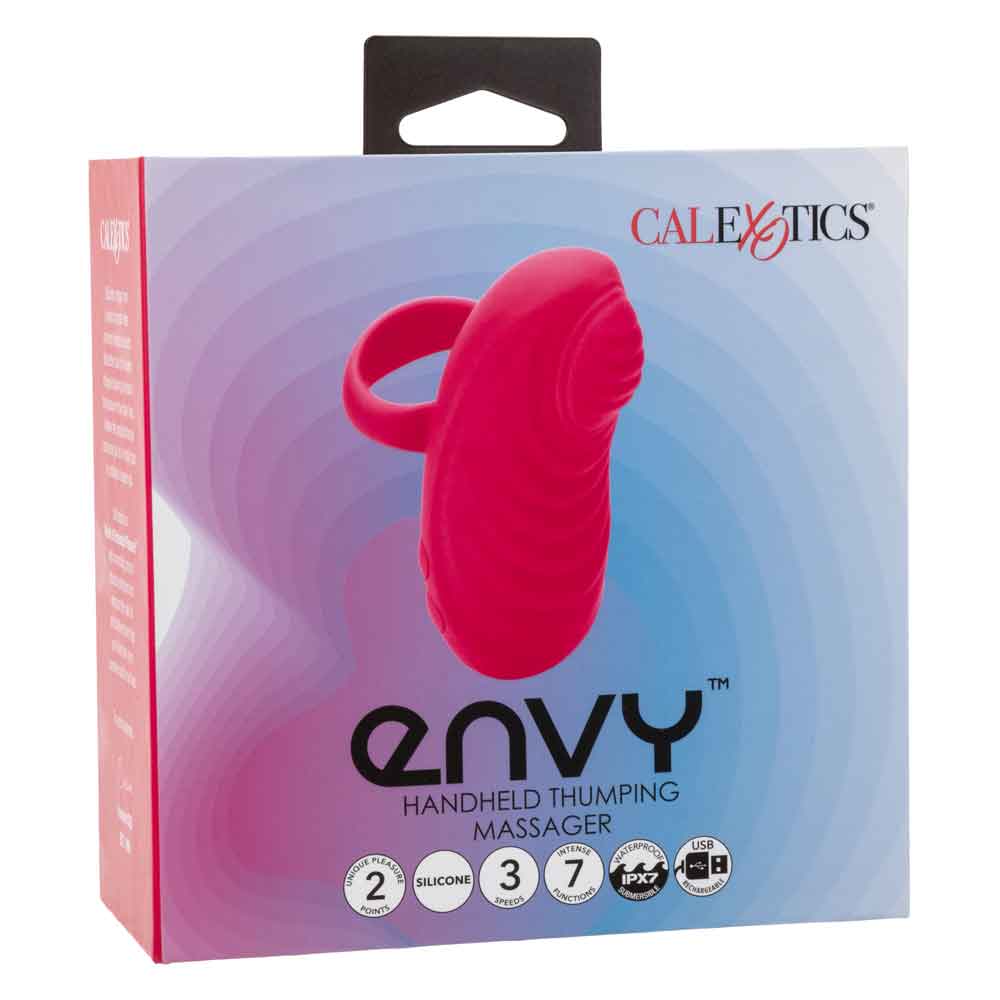 Envy Handheld Thumping Massager - Pink SE0012103