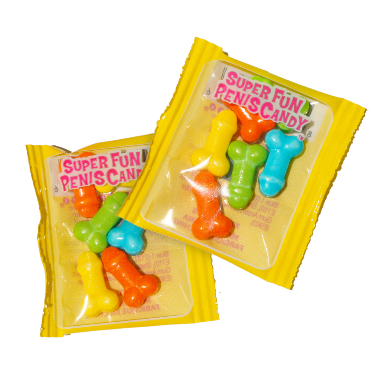 Super Fun Penis Candy - 100 Piece p.o.p Display - 3g Bags CP-692