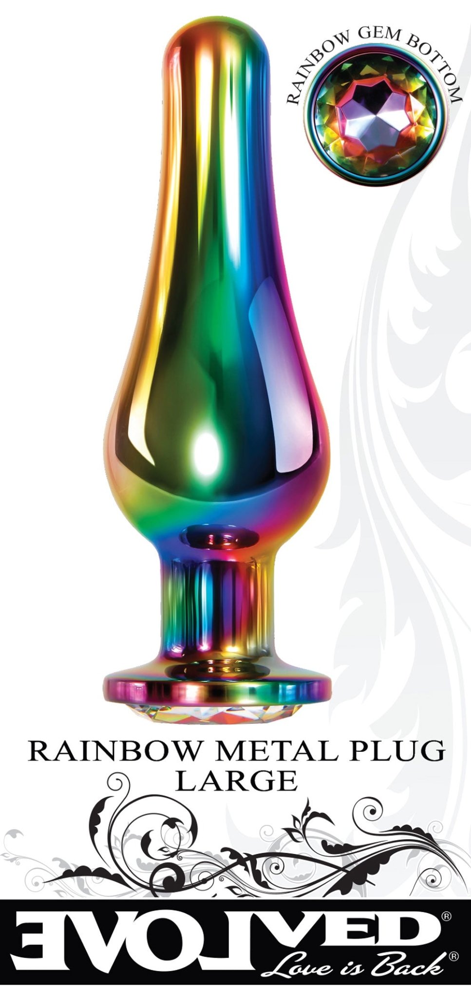 Rainbow Metal Plug - Large EN-BP-8560-2