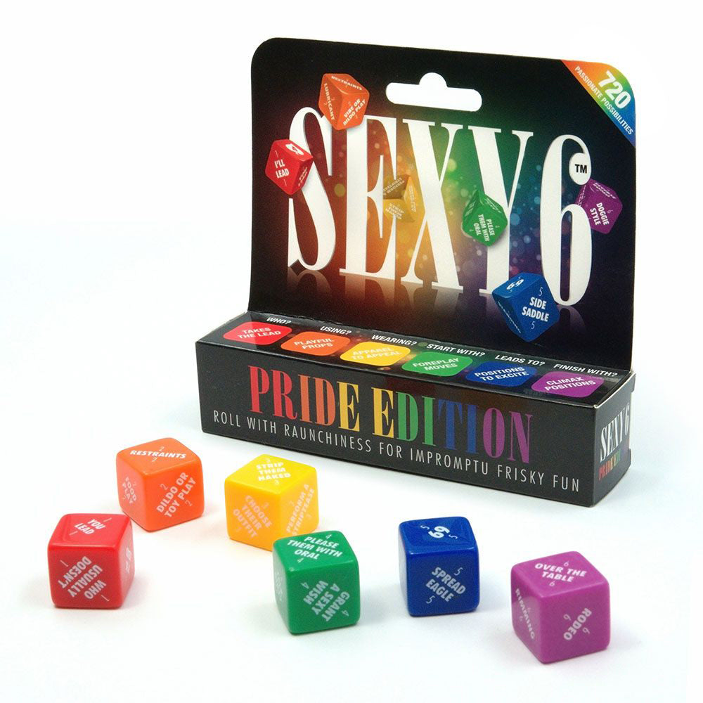 Sexy 6 Dice - Pride Edition CC-USS6P