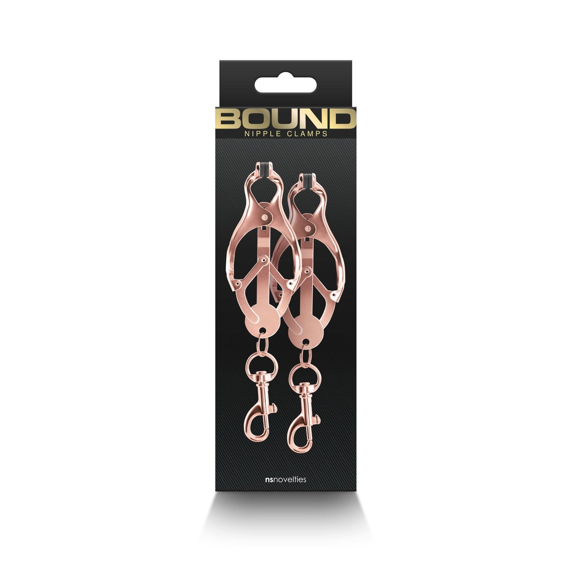 Bound - Nipple Clamps - C3 - Rose Gold NSN-1303-32