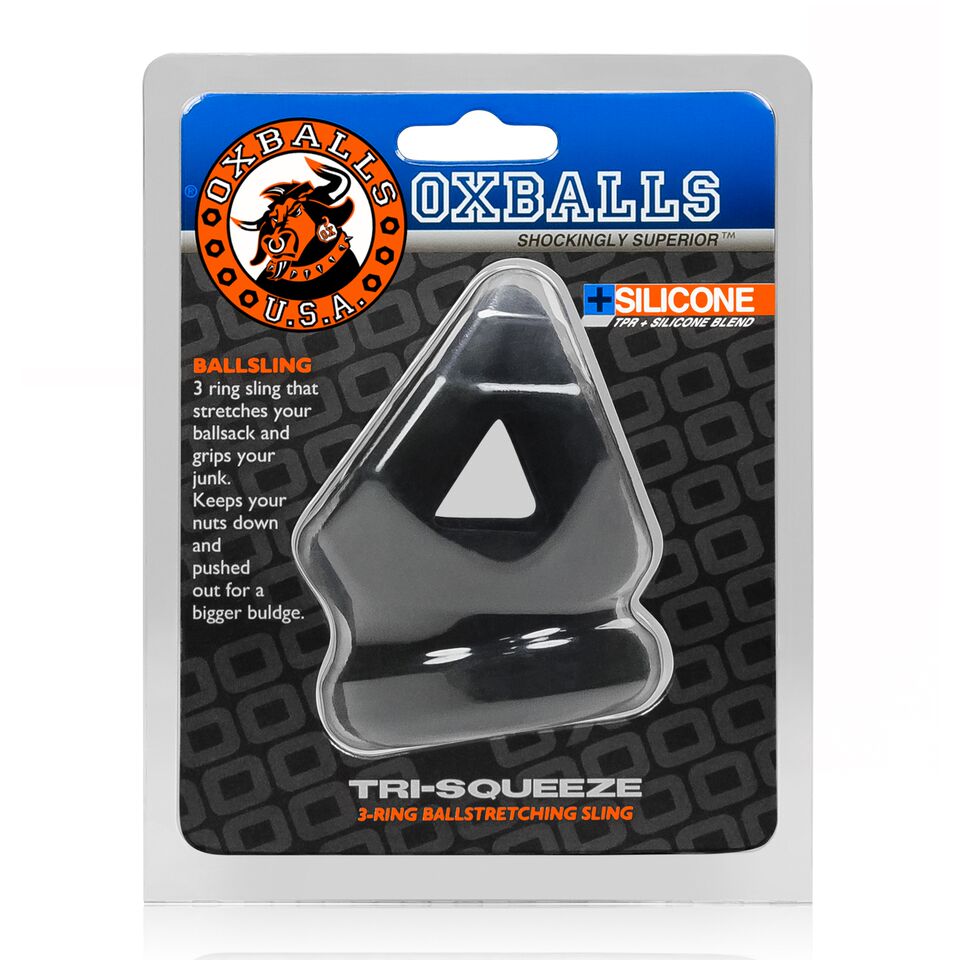 Tri-Squeeze Ball-Stretch Sling - Black Ice OX-S3024-BLK