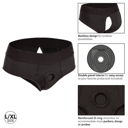 Boundless Backless Brief - L/xl - Black SE2701103