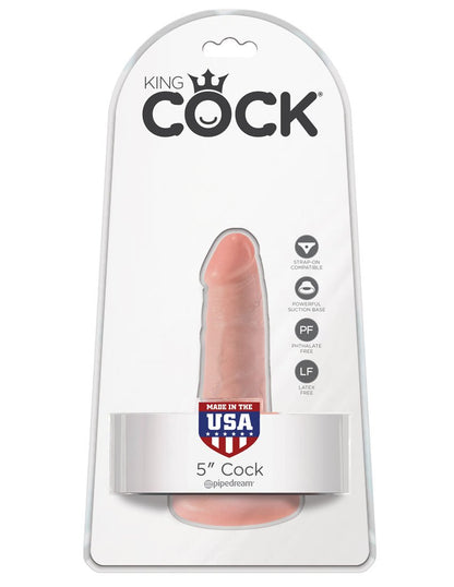 King Cock 5 Inch Cock - Light PD5530-21