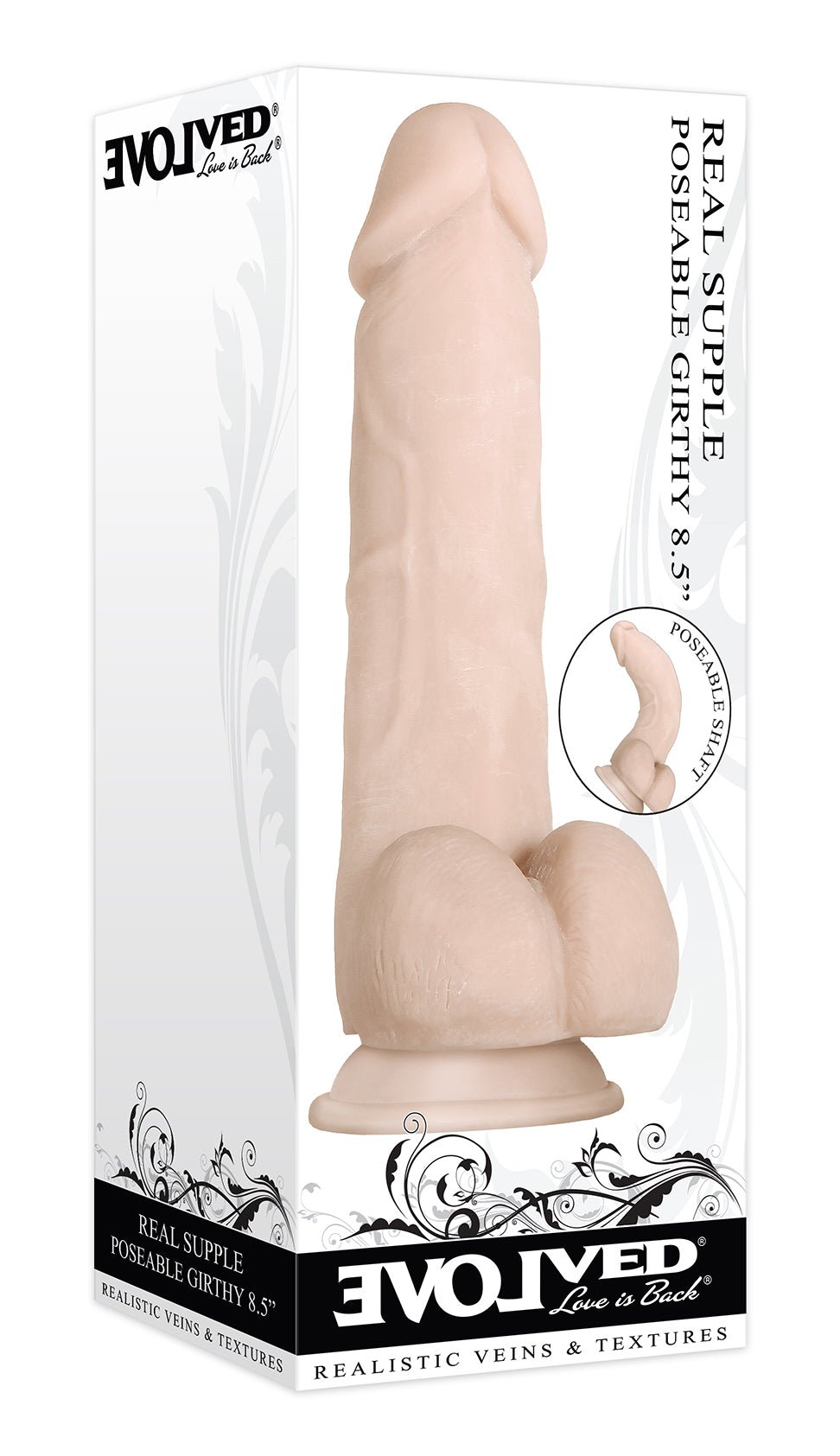 Real Supple Poseable Girthy 8.5 Inch EN-DD-6221-2