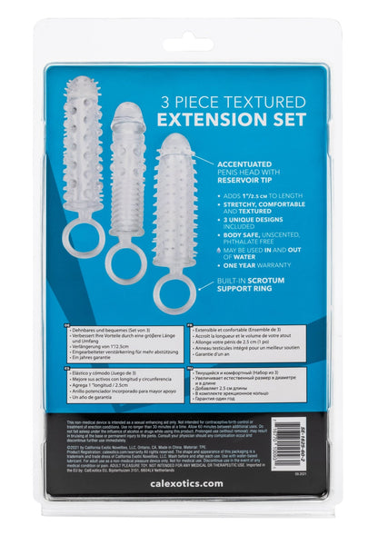 3 Piece Textured Extension Set SE1625602