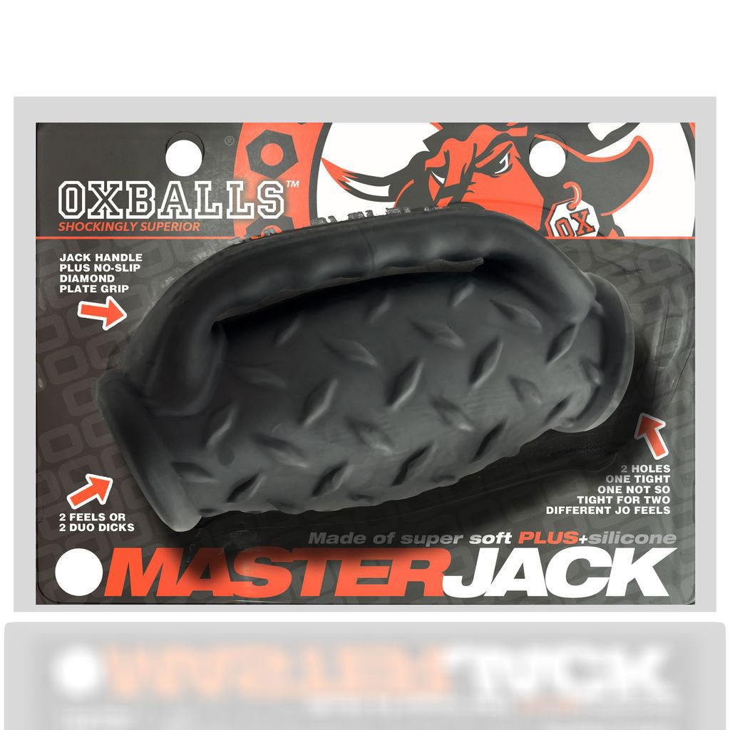 Masterjack Double Penetration Jo - Black Ice OX-3080-BLKICE